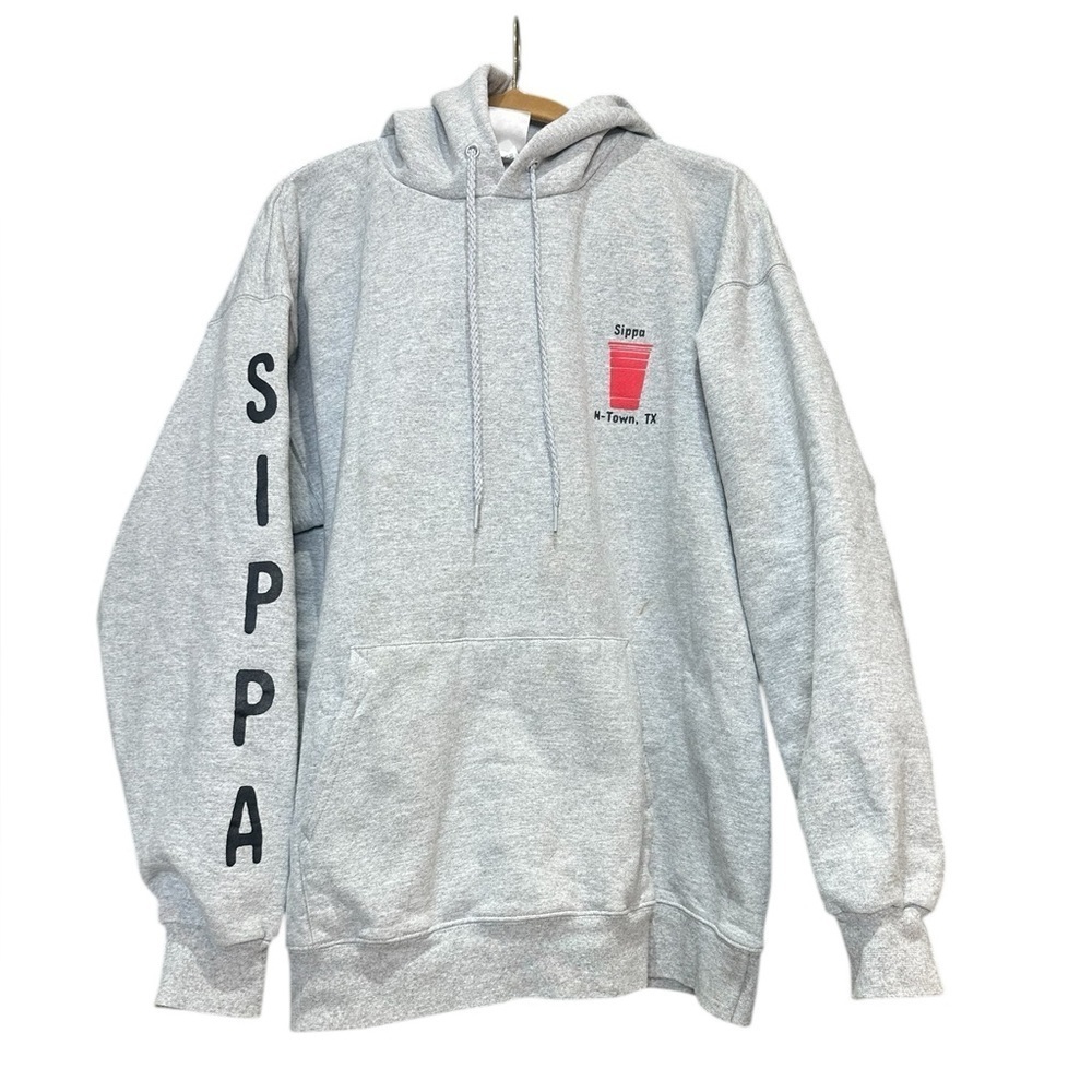 Gray Negroni “Sippa”Hoodie for Men size L